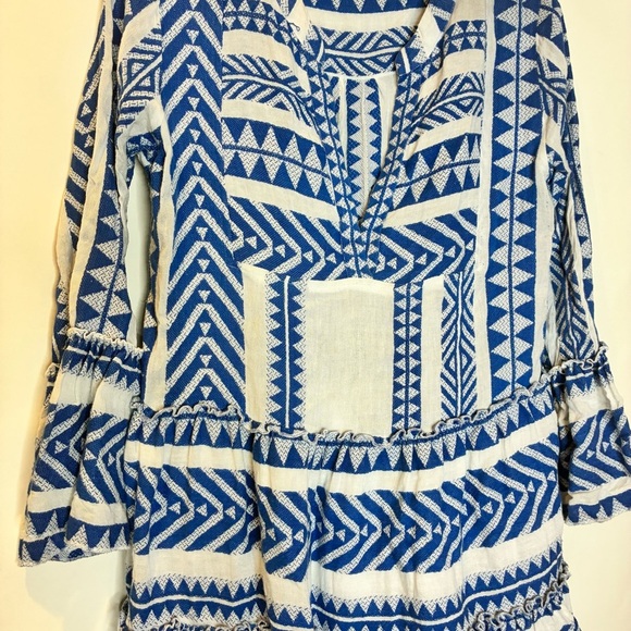 En Crème | Embroidered Ella Tunic Dress - Picture 4 of 6